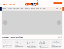 Tablet Screenshot of ekomaxi.com
